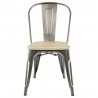 Chaise Bistro Brut Industrielle
