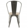Chaise Bistro Brut Industrielle