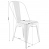 Silla industrial estilo Tolix