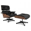 Sillón Clásico Eames & Reposapiés Ottoman