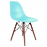 Chaise DSW Noyer (foncé) - Destockage 