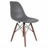 Chaise DSW Noyer (foncé) - Destockage 