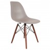 Chaise DSW Noyer (foncé) - Destockage 