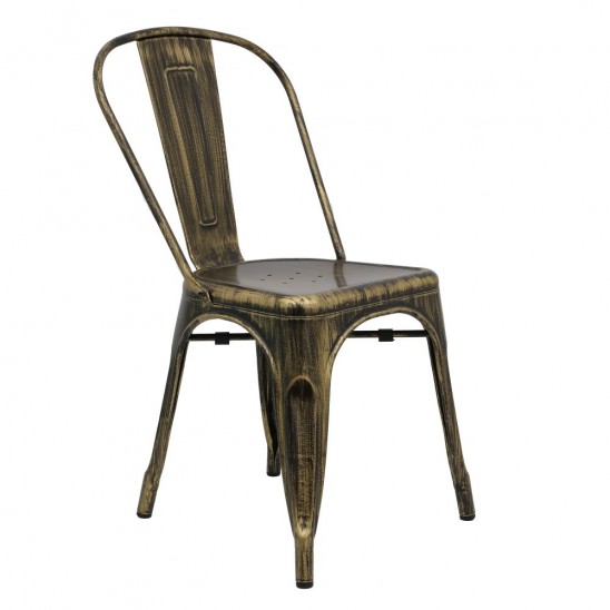 Silla industrial estilo Tolix