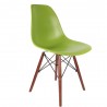 Chaise DSW Noyer (foncé) - Destockage 
