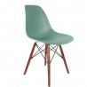 Chaise DSW Noyer (foncé) - Destockage 