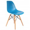 Chaise DSW Noyer (foncé) - Destockage 