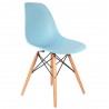 Chaise DSW Noyer (foncé) - Destockage 