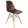 Chaise DSW Noyer (foncé) - Destockage 