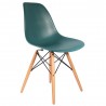 Chaise DSW Noyer (foncé) - Destockage 