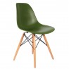 Chaise DSW Noyer (foncé) - Destockage 