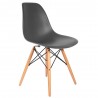 Chaise DSW Noyer (foncé) - Destockage 