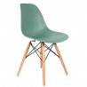 Chaise DSW Noyer (foncé) - Destockage 